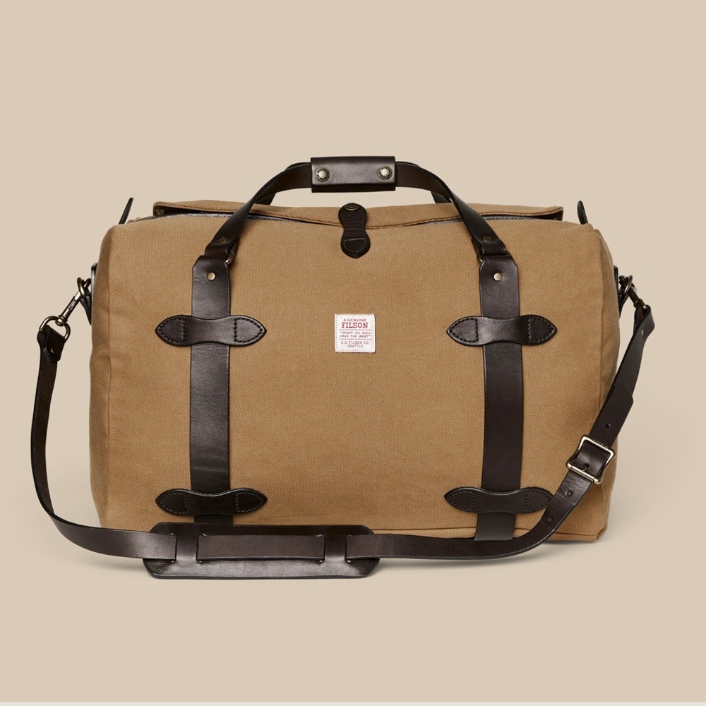 Filson Medium Rugged Twill Duffel Bag USA made
